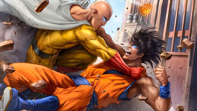 goku Saitama vs Goku – Cuộc đối đầu không tưởng giữa 2 huyền thoại anime
