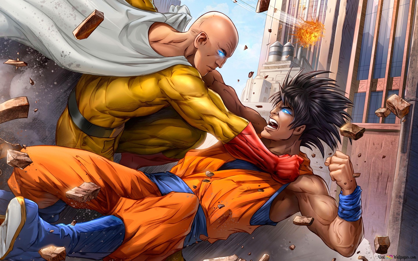 Saitama vs Goku – Cuộc đối đầu không tưởng giữa 2 huyền thoại anime